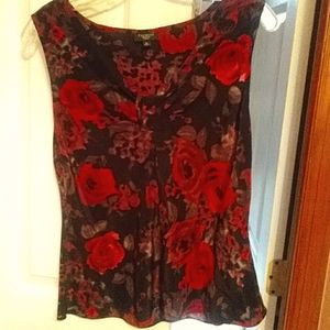 Talbots Silk Top